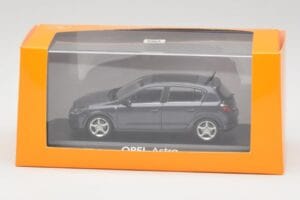 Opel Astra H グレー Minichamps 1:43 B24910027A メタル - 画像 4/4