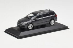 Opel Astra H ステーションワゴン ダークグレー Minichamps 1:43 ASTRA002 メタル - 画像 2/4