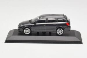 Opel Astra H ステーションワゴン ダークグレー Minichamps 1:43 ASTRA002 メタル