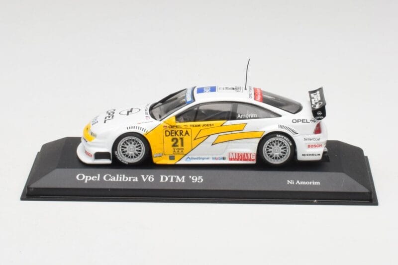Opel Calibra V6 #21 J. Amorim DTM 1995 Minichamps 1:43 430854121 メタル