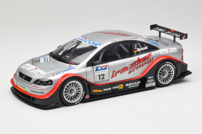 Opel Astra V8 Coupe #12 C. Menzel DTM 2000 Action 1:18 AC8004812 メタル