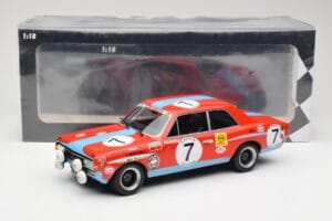 Opel Commodore A #7 N. Joossens / J. Marshall Steinmetz 24 Hours of Spa 1972 Minichamps 1:18 155724607 メタル - 画像 6/6