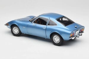 Opel GT ブルー Minichamps 1:18 180049020 メタル - 画像 7/8