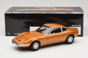 Opel GT ゴールド Minichamps 1:18 180049025 メタル - 画像 8/8