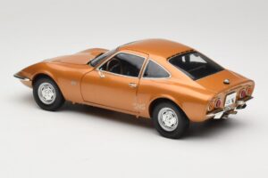 Opel GT ゴールド Minichamps 1:18 180049025 メタル - 画像 7/8