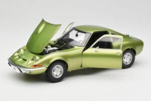 Opel GT Green Metallic Minichamps 1:18 180049029 メタル - 画像 2/8