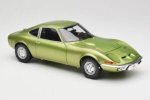Opel GT Green Metallic Minichamps 1:18 180049029 メタル - 画像 6/8