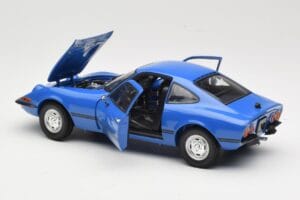 Opel GT/J ブルー Minichamps 1:18 180049023 メタル - 画像 5/8