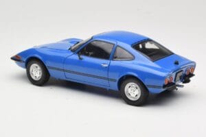 Opel GT/J ブルー Minichamps 1:18 180049023 メタル - 画像 7/8