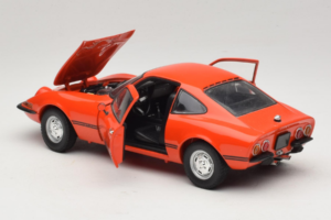Opel GT/J レッド Minichamps 1:18 180049028 メタル - 画像 5/8