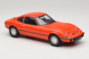 Opel GT/J レッド Minichamps 1:18 180049028 メタル - 画像 6/8