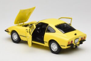 Opel GT/J イエロー Minichamps 1:18 180049021 メタル - 画像 5/8