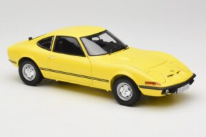 Opel GT/J イエロー Minichamps 1:18 180049021 メタル - 画像 6/8