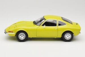 Opel GT イエロー Minichamps 1:18 180049032 メタル - 画像 4/8