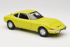 Opel GT イエロー Minichamps 1:18 180049032 メタル - 画像 5/8
