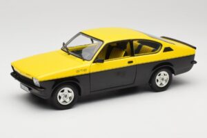 Opel Kadett C GT/E イエロー & ブラック Minichamps 1:18 Opel Kadett C GT/E イエロー & ブラック Minichamps 1:18 180045521 メタル