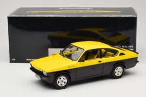 Opel Kadett C GT/E イエロー & ブラック Minichamps 1:18 180045521 メタル - 画像 8/8