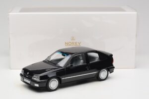 Opel Kadett E GSi ブラック メタリック Helmut Schmidt Norev 1:18 183617 メタル - 画像 6/6