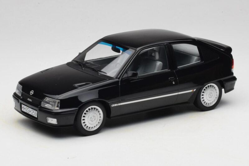Opel Kadett E GSi ブラック メタリック Helmut Schmidt Norev 1:18 183617 メタル