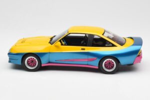 Opel Manta イエロー ブルー BoS Models 1:18 BOS279 メタル - 画像 3/6