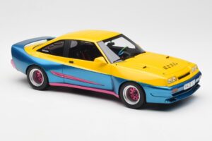 Opel Manta イエロー ブルー BoS Models 1:18 BOS279 メタル - 画像 4/6