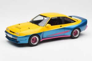 Opel Manta イエロー ブルー BoS Models 1:18 BOS279 メタル