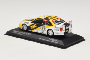Opel Omega 3000 24V #37 K-H. Strycek DTM 1991 Minichamps 1:43 400914437 メタル - 画像 3/4