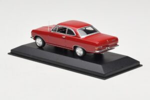 Opel Rekord A レッド Minichamps 1:43 400041004 メタル - 画像 3/4
