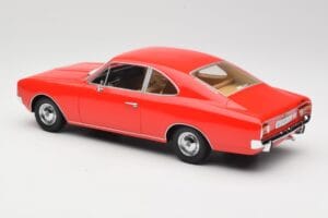 Opel Rekord C クーペ レッド Minichamps 1:18 107047020 レジン - 画像 5/6