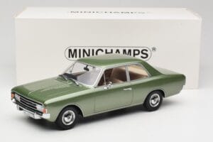 Opel Rekord C Green Metallic Minichamps 1:18 107047000 レジン - 画像 6/6