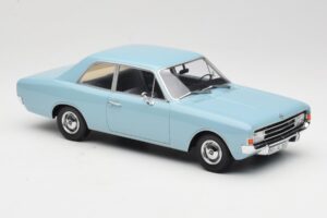 Opel Rekord C ライトブルー Minichamps 1:18 107047002 メタル - 画像 4/6