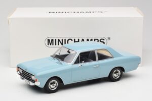 Opel Rekord C ライトブルー Minichamps 1:18 107047002 メタル - 画像 6/6