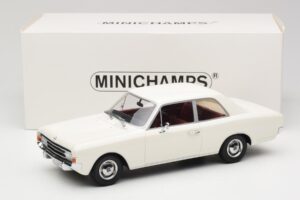 Opel Rekord C ホワイト Minichamps 1:18 107047001 メタル - 画像 6/6