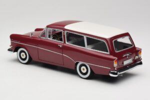 Opel Rekord P1 Caravan レッド Minichamps 1:18 180043211 メタル - 画像 7/8