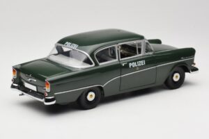 Opel Rekord P1 Polizei Minichamps 1:18 180043290 メタル - 画像 3/8