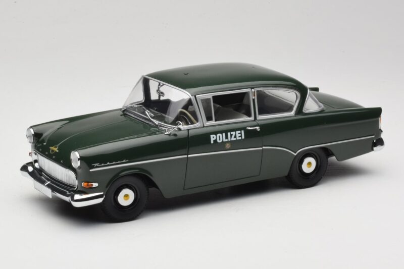 Opel Rekord P1 Polizei Minichamps 1:18 180043290 メタル