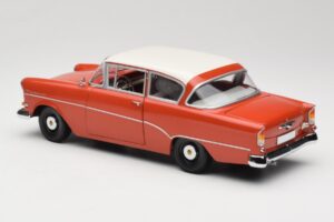 Opel Rekord P1 レッド Minichamps 1:18 180043201 メタル - 画像 7/8