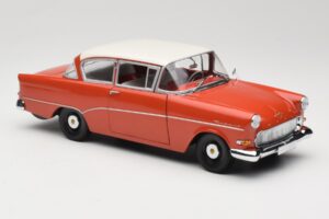 Opel Rekord P1 レッド Minichamps 1:18 180043201 メタル - 画像 6/8