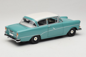 Opel Rekord P1 ターコイズブルー Minichamps 1:18 180043200 メタル - 画像 3/8