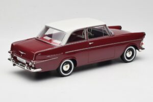 Opel Rekord P2 ダークレッド & ホワイト BoS Models 1:18 BOS415 レジン - 画像 2/6