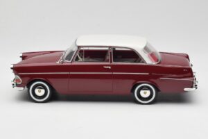 Opel Rekord P2 ダークレッド & ホワイト BoS Models 1:18 BOS415 レジン - 画像 3/6