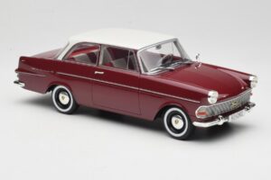 Opel Rekord P2 ダークレッド & ホワイト BoS Models 1:18 BOS415 レジン - 画像 4/6