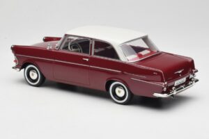 Opel Rekord P2 ダークレッド & ホワイト BoS Models 1:18 BOS415 レジン - 画像 5/6