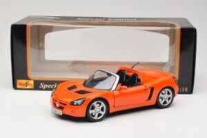 Opel Speedster オレンジ Maisto 1:18 31615 メタル - 画像 8/8