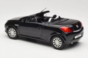 Opel Tigra TwinTop B ブラック Norev 1:18 183600 メタル - 画像 7/8