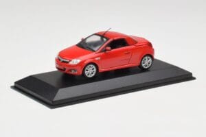Opel Tigra TwinTop マグマレッド Minichamps 1:43 B24910027T メタル - 画像 2/4
