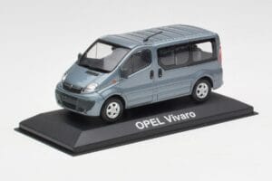 Opel Vivaro A ブルーグレー Minichamps 1:43 VIVARO001 メタル - 画像 2/4