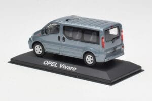 Opel Vivaro A ブルーグレー Minichamps 1:43 VIVARO001 メタル - 画像 3/4