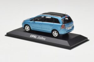 Opel Zafira A スターブルー Minichamps 1:43 B24910027Z メタル - 画像 3/4