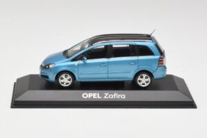 Opel Zafira A スターブルー Minichamps 1:43 B24910027Z メタル